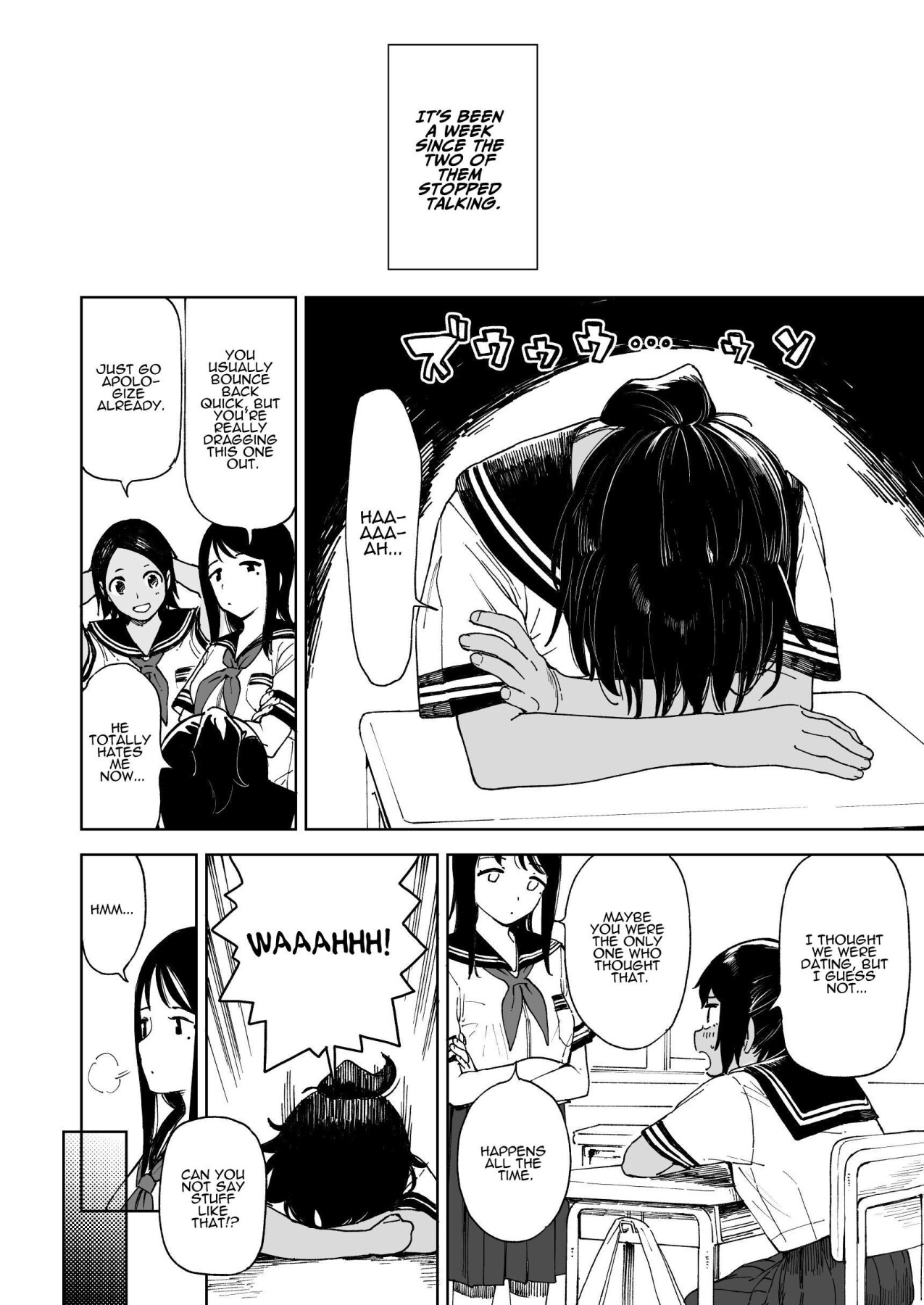 Hentai Manga Comic-After Summer Vacation-Read-9